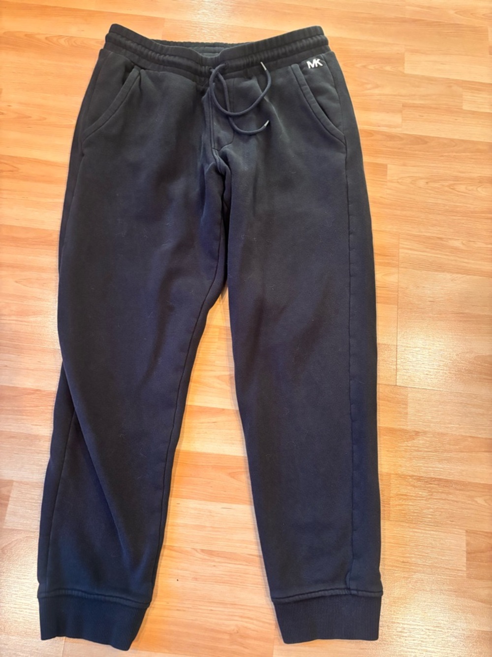 Michael Kors Black Drawstring Joggers